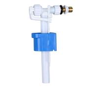 JoyousMall Válvula de llenado lateral inferior para cisterna de inodoro, válvula de descarga de urinario ajustable con conector de latón G3/8 G1/2 pulgadas para la mayoría de contenedores de agua