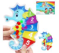 JoyPlus Juguetes Antiestrés para Clasificar Colores para Niños, Juguetes Sensoriales Autismo Rellenos de Gel, Sensoriales Antiestres para Niños, Juguete Táctiles Regalos para Niñas para TDAH y Autismo