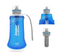 joypur 650 ML Botella de agua para camping con filtro plegable para actividades al aire libre (Azul)