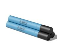 Joypur Paja Filtrante Triangular de 45g, Filtro de Agua Portátil de 0.01µm para Acampar y Senderismo, Purificador Personal Ultraligero para Mochila, Supervivencia y Viajes (Azul * 3)