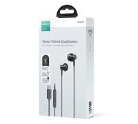 Joyroom earphone wired in-ear metal headphones with remote and microph