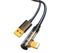 Joyroom gaming cable lighning (angled) - usb (straight) cable 2.4a, 48