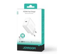 Joyroom travel charger type-c. pd 30w, sfc, pps, with type-c to type-c