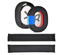JOYSOG Almohadillas de repuesto para auriculares Plantronics Backbeat Pro 2/Voyager 8200 UC, almohadillas para auriculares y diadema (almohadillas + almohadilla para la diadema)