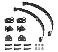 JOYSOG Barra de suspensión de resorte para Tamiya 1/14 RC acero delantero/trasero tipo hoja piezas de suspensión (delantera)