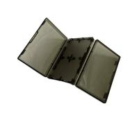 JOYSOG Funda para GBA Game, 4 en 1 funda para tarjetas de juego para GameBoy GBA GBASP caja protectora transparente para cartucho de juego caja de almacenamiento (blanco transparente)