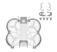 JOYSOG Neo 2 - Equipo de aterrizaje para DJI Neo2 Drone Propeller Guard anticolisión Gimbal Bumper Tail Wing Accesorios (Gris y para con transmisión de figura digital)