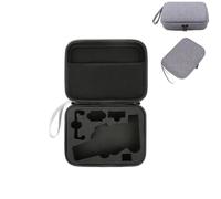 JOYSOG OM 7 - Funda de almacenamiento portátil para DJI OM Mobile 7/OM 7P, estabilizador de cardán, funda de viaje para abrazadera magnética/mini receptor de micrófono/cable, Gris, Funda