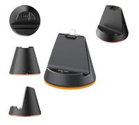 JOYSOG Soporte de carga para portal PS5 para PlayStation Portal reproductor remoto, estación de carga con adaptador tipo C, accesorios (negro)