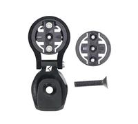 JOYSOG Soporte de vástago para computadora de bicicleta, ajustable, compatible con Garmin Edge/Bryton Edge GPS para ciclismo, soporte de vástago de manillar MTB