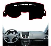 joysperous - Cubierta para salpicadero de Coche Cubiertas Interiores antiarañazos para salpicadero - Apto para Peugeot 206+ 207 SW RC 2006-2014