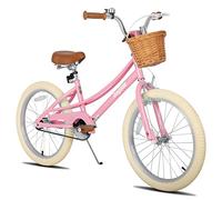 JOYSTAR: Bicicleta para niñas de 12, 14, 16, 18 y 20 Pulgadas, para niñas de 3 a 11 años, con ruedines y Cesta