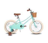 JOYSTAR: Bicicleta para niñas de 12, 14, 16, 18 y 20 Pulgadas, para niñas de 3 a 11 años, con ruedines y Cesta