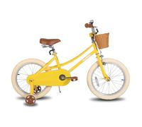 JOYSTAR: Bicicleta para niñas de 12, 14, 16, 18 y 20 Pulgadas, para niñas de 3 a 11 años, con ruedines y Cesta