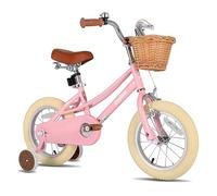 JOYSTAR: Bicicleta para niñas de 12, 14, 16, 18 y 20 Pulgadas, para niñas de 3 a 11 años, con ruedines y Cesta