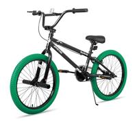 JOYSTAR Brockway niños Freestyle BMX 20 "24" Bicicletas para niños de 8-14 años para niños y niñas, Colorido