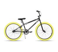 JOYSTAR Gemsbok 24 Pulgadas BMX Freestyle para niñas 8-13 años, 24 Pulgadas Bicicleta para niños, Amarillo