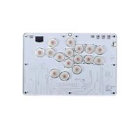 Joystick Arcade Controlador Hitbox Teclado para Juegos de Lucha RGB Controlador de 16 Teclas con Todos los Botones para PS5 para PS4 para PS3 Steam