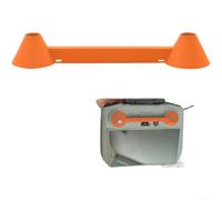 Joystick Cubierta Protectora para DJI RC 2 Controller - Funda de agarre de silicona a prueba de golpes Anti-Touch - Negro (Naranja)