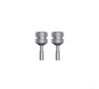 Joystick de aluminio premium para DJI para controladores mini 5 Pro Avata Neo - Reemplazo de pulgar de precisión con agarre ergonómico para control remoto FPV - Plata rojo dorado (plata)