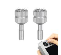 Joystick Mando Compatible para DJI, Palanca DJI RC de Aleación de Aluminio Plateado, Piezas de Repuesto Compatible con RC 1, 2, Air 3, Mini 3 Pro