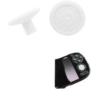 Joystick para bolsillo Retroid 5, antideslizante, perfil elevado, agarre cómodo, accesorios de control de juegos, multicolor, paquete de 2 (blanco)