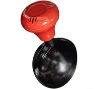 Joystick para coche, botón de arranque, accesorio elegante para un cómodo control del motor (rojo)