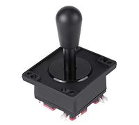 Joystick para Máquinas de Juegos, Joystick Duradero Estilo Americano con Microinterruptor, Compatible con Paneles de Control de Madera y Metal, Piezas de Repuesto Ideales para Amantes de los