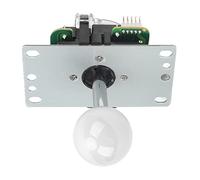 Joystick Sensible Rocking Ring Game Fighting Stick para Reproducción Clásica Aplicable para, Consolas de Juegos de Lucha (WHITE)