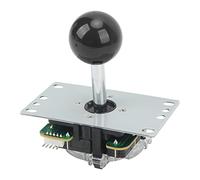 Joystick Sensible Rocking Ring Game Fighting Stick para Reproducción Clásica Aplicable para, Consolas de Juegos de Lucha (BLACK)