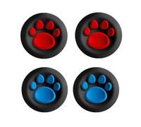 Joystick Tapas para Asus Rog Xbox Ally/Rog Xbox Ally X, de silicona, para controladores Rog Xbox Ally X (negro, rojo + negro, azul, 4 unidades)