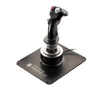Thrustmaster Hotas Warthog Flightstick - Joystick de Precisión - PC | Réplica del A-10C 100% metálica, precisión magnética H.E.A.R.T de 16 bits, 19 botones de acción y base con peso.