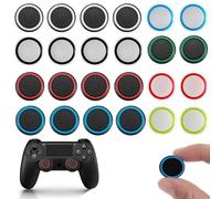 Joystick Thumbstick Grips, Cubierta Protectora de Apretones de Pulgar de Silicona, 12 Pares Joystick Thumb Stick Funda, Collection Thumb Stick Caps, para PS5, PS4, Xbox 360, PS3 Controladores