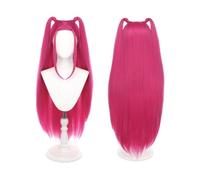 JOYTIX®Peluca de Cosplay K-p0p Dem0n Hun-t.ers: Rumi, Zoe & Mira Grupo Cazadores de Brujas | Juego de Rol, Actuación en Escenario & Accesorio de Disfraz Anime | Peluca para Fiesta y Performance (Mira)