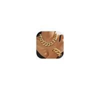 JoyToGo Collar de oro grueso para mujer, no se deslustra, cadena cubana, collar, pulseras, conjuntos de joyas, estilo punk, hip hop, cadena gruesa, pendientes, regalos, cosas de moda, Metal, No es una