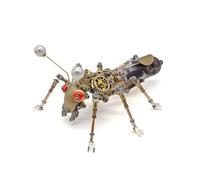 Joytopiaminds Rompecabezas de metal 3D para adultos, más de 300 piezas, modelo de hormiga femenina steampunk, adorno único de arte de escritorio