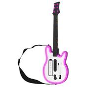 JOYTORN Controlador de guitarra para Nintendo Wii, guitarra Wii con iluminación RGB y correa, soportes para juegos de Guitar Hero y Rock Band (la banda de rock 1 no es compatible)