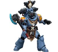 JOYTOY 1/18 - Figura de acción Warhammer 40,000 Space Marines Space Wolves Claw Pack Brother Olaf 11.7 cm coleccionables figuras de acción
