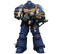 JOYTOY 1/18 Figura de juguete Warhammer 40,000 Space Marine 2 - Ultramarines Brother Chairon - 13cm,Figura de colección,15 años y más