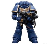 JOYTOY 1/18 Figura de juguete Warhammer 40k, Ultramarines Intercessors, 13 cm Figura de colección, 15 años y más, la elección perfecta para fans y coleccionistas