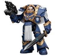 JOYTOY 1/18 Figura de juguete Warhammer The Horus Heresy, Ultramarines Cataphractii Terminator Squad Sargento con Power Sword, 13 cm Figura de colección, 15 años y más