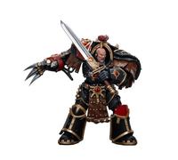 JOYTOY 1/18 Warhammer 40k Hijos de Horus Ezekyle Abaddon Primer Capitán de la XVI Legión Figura de Acción Colección Modelo Regalo de Cumpleaños