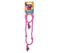 Joytoy 65190 - Juego de Pulsera y Collar con Purpurina, diseño de remolques y Trolls