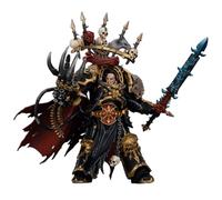 JOYTOY Abaddon Warhammer 40k 1/18 Figura de acción Caos Space Marines Black Legion Abaddon The Despoiler Regalos coleccionables, juguetes para niños mayores de 15 años y adultos de 6.2 pulgadas