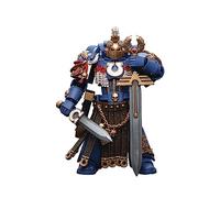 JoyToy Bloomage Tech WH40K - Figura de campeón del capítulo de la Guardia de Honor Ultramarines 1/18