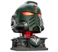 JOYTOY Casco MkX 1:1 y soporte de exhibición Warhammer 40K figuras de acción Dark Angels MkX casco y soporte de exhibición modelo coleccionable de 17.3 pulgadas, regalos de cumpleaños pre-pedido en
