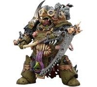 JOYTOY Death Guard Deathshroud Champion Warhammer 40K 1/18 Figuras de acción Death Guard Deathshroud Terminator Champion con Manreaper Plaguespurter Guanteletes Coleccionables Modelo 5.5 pulgadas