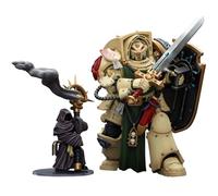 JOYTOY Deathwing Knight 2 Warhammer 40K 1/18 Figuras de acción Dark Angels Deathwing Knight 2 con Power Sword Storm Shield y Watcher in The Dark Modelo coleccionable de 5.6 pulgadas en noviembre.