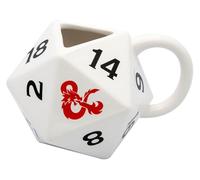 Joy Toy Taza de cerámica 3D Dado D20 Dragones & Mazmorras 350 mls