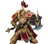 JOYTOY - Figura de acción 1/18 Warhammer 40 000 Adeptus Custodes Allarus Custodian con hacha Castellan de 14 cm